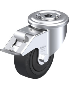 LER-POEV 80KF-FI pasukamas ratukas su stabdžiais, 80 mm