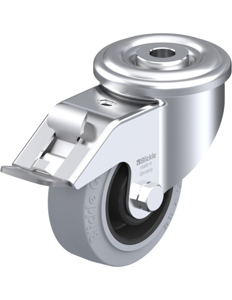 LER-POEV 80R-FI-SG pasukamas ratukas su stabdžiais, 80 mm