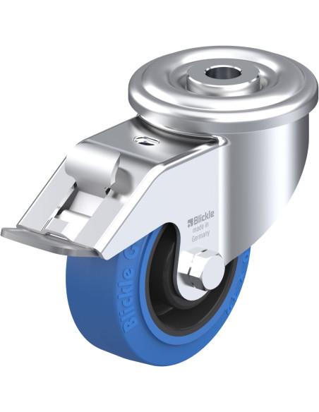 LER-POEV 80XR-FI-SB pasukamas ratukas su stabdžiais, 80 mm