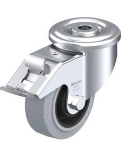 LER-POEV 80XR-FI-SG pasukamas ratukas su stabdžiais, 80 mm