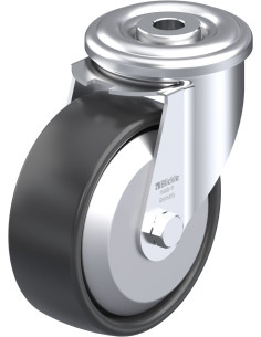 LER-PP 100R-FA pasukamas sintetinis ratukas 100 mm