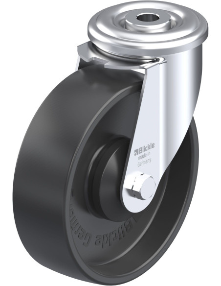 LER-PP 125KA sintetinis pasukamas ratukas, 125 mm