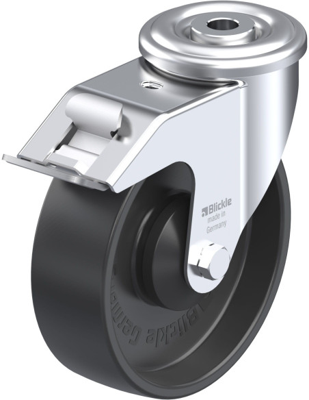 LER-PP 125KA-FI pasukamas ratukas su stabdžiais