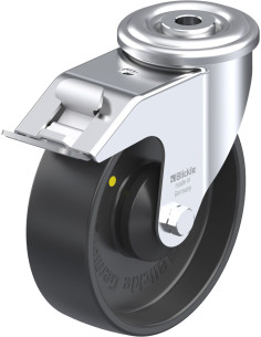 LER-PP 125KA-FI-EL antistatinis ratukas su stabdžiais