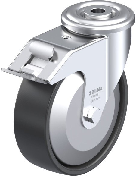 LER-PP 125KA-FI-EL-FA antistatinis ratukas su stabdžiais