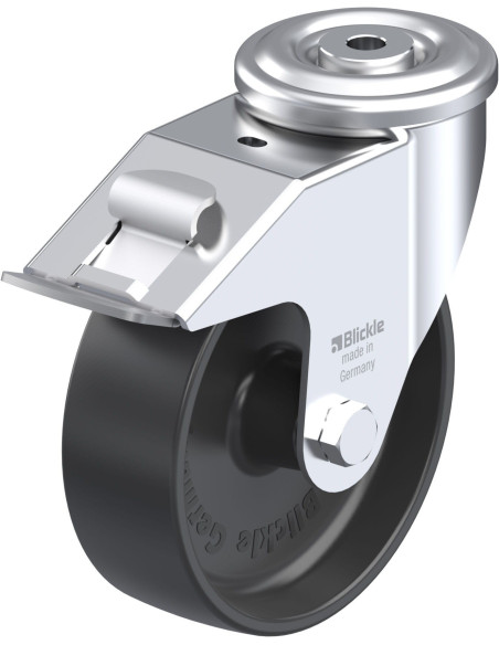 LER-PP 150G-FI Sintetinis pasukamas ratukas su stabdžiais