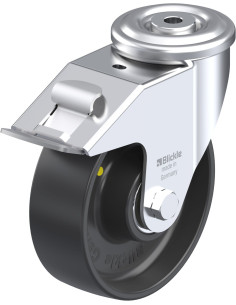 LER-PP 150K-FI-EL antistatinis ratukas su stabdžiais