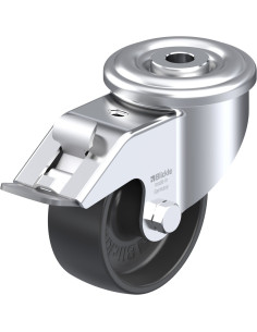 LER-PP 80G-FI Sintetinis pasukamas ratukas su stabdžiais