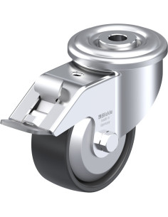 LER-PP 80G-FI-FA sintetinis pasukamas ratukas su stabdžiais