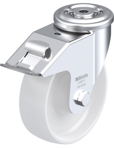 LER-PPN 150R-FI - Sintetinis pasukamas ratukas su stabdžiais