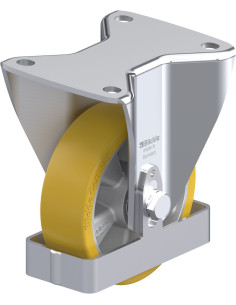 BH-ALTH 125K-3-FS poliuretano fiksuotas ratukas 125 mm