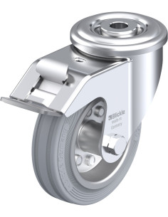 LER-VE 100R-FI-SG pasukamas ratukas su stabdžiais, 100 mm