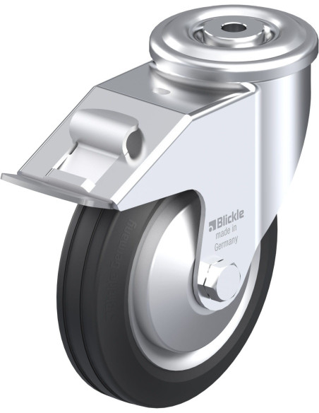 LER-VE 150R-FI-FA pasukamas ratukas su stabdžiais, 150 mm