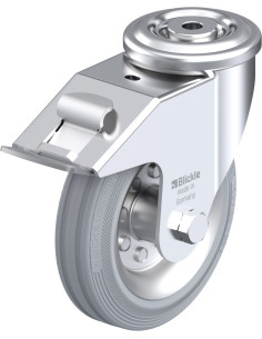 LER-VE 150R-FI-SG pasukamas ratukas su stabdžiais, 150 mm