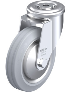 LER-VE 150R-SG-FA pasukamas ratukas su guma, 150 mm