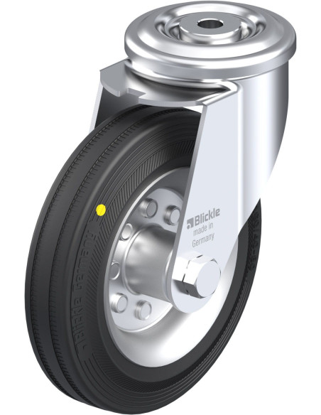 LER-VE 160R-EL antistatinis pasukamas ratukas 160 mm