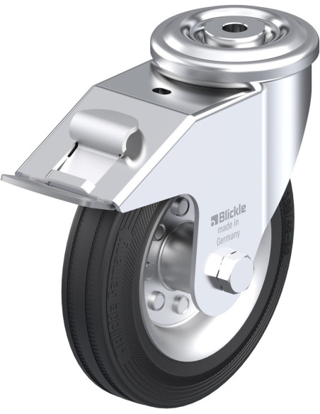 LER-VE 160R-FI pasukamas ratukas su stabdžiais, 160 mm