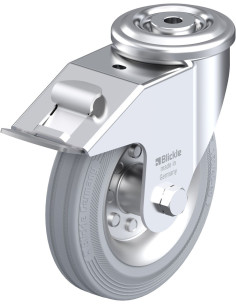 LER-VE 160R-FI-SG pasukamas ratukas su stabdžiais, 160 mm