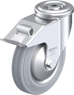 LER-VE 160R-FI-SG-FA pasukamas ratukas su stabdžiais, 160 mm