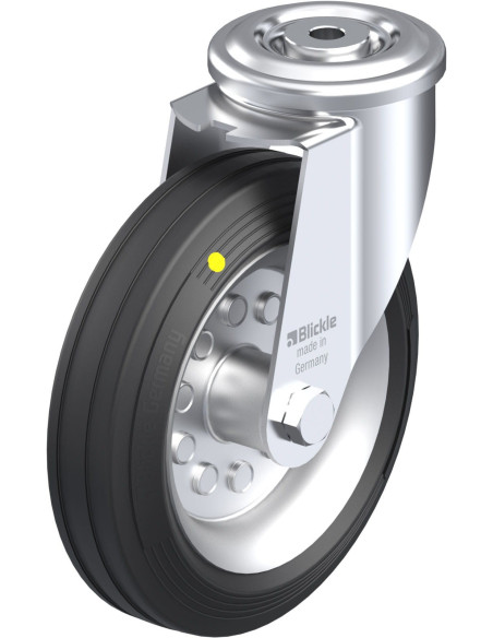 LER-VE 180R-EL antistatinis pasukamas ratukas 180 mm
