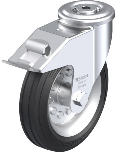 LER-VE 180R-FI pasukamas ratukas su stabdžiais, 180 mm