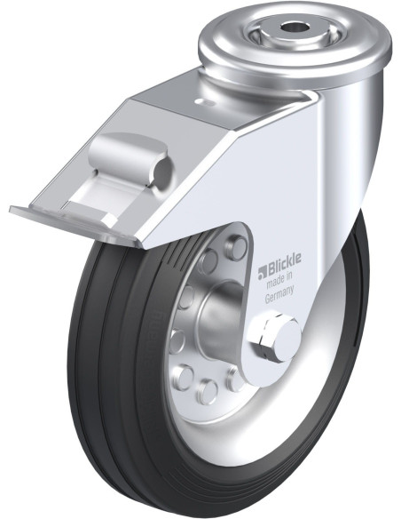 LER-VE 180R-FI pasukamas ratukas su stabdžiais, 180 mm