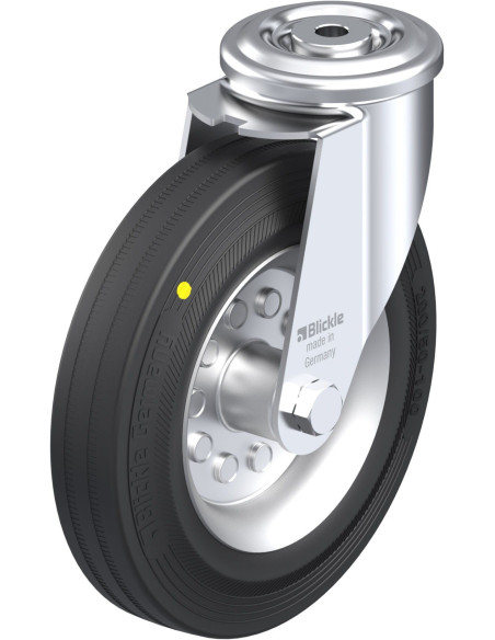 LER-VE 200R-EL antistatinis pasukamas ratukas 200 mm