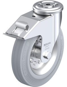 LER-VE 200R-FI-SG pasukamas ratukas su stabdžiais, 200 mm