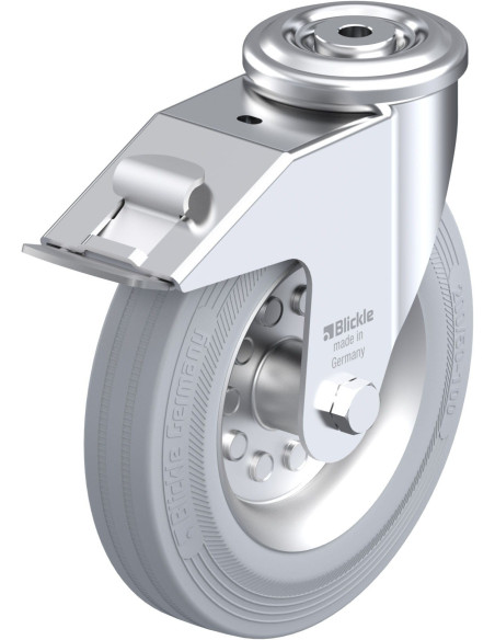 LER-VE 200R-FI-SG pasukamas ratukas su stabdžiais, 200 mm