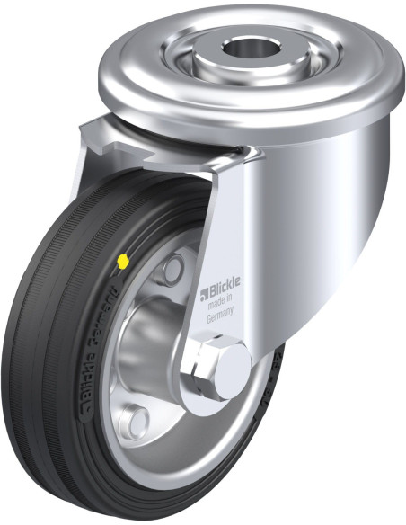 LER-VE 80R-EL antistatinis pasukamas ratukas 80 mm