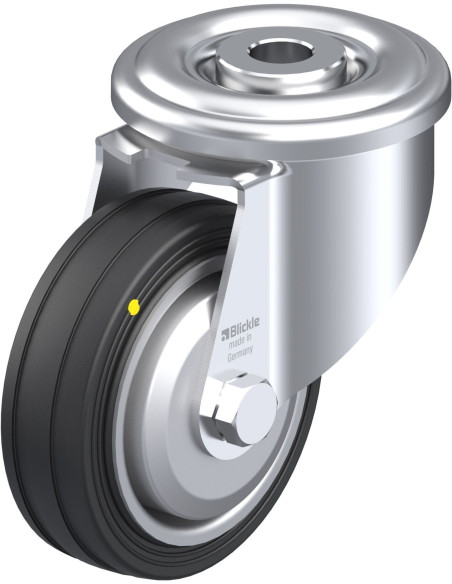 LER-VE 80R-EL-FA antistatinis pasukamas ratukas 80 mm