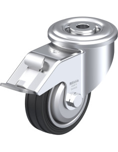 LER-VE 80R-FI-FA pasukamas ratukas su stabdžiais 80 mm