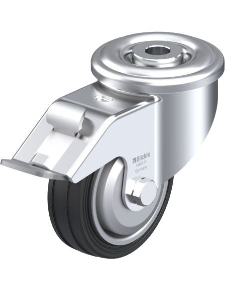 LER-VE 80R-FI-FA pasukamas ratukas su stabdžiais 80 mm