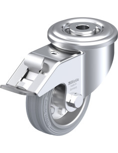 LER-VE 80R-FI-SG pasukamas ratukas su stabdžiais, 80 mm