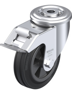 LER-VPP 100G-FI pasukamas ratukas su stabdžiais 100 mm