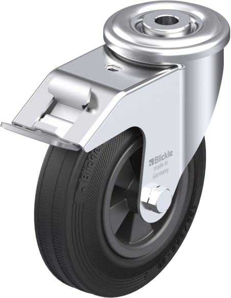 LER-VPP 125G-FI pasukamas ratukas su stabdžiais 125 mm