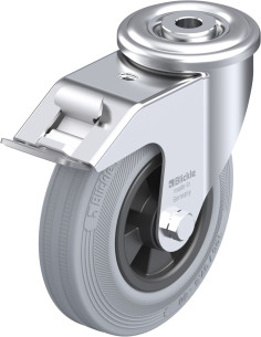 LER-VPP 125R-FI-SG pasukamas ratukas su stabdžiais, 125 mm