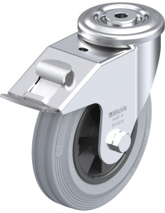 LER-VPP 160R-FI-SG pasukamas ratukas su stabdžiais, 160 mm