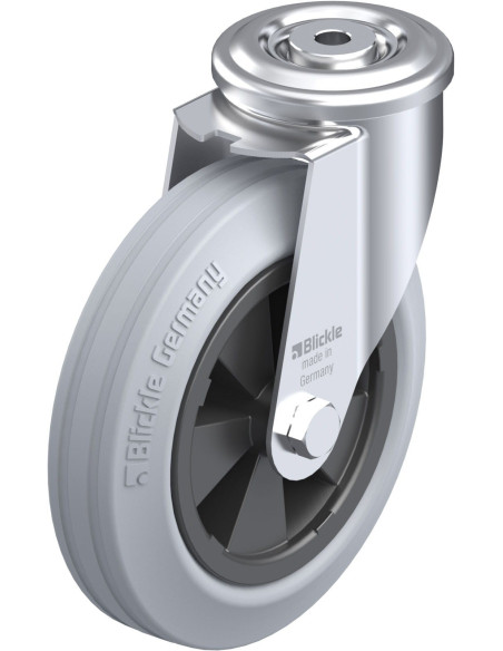 LER-VPP 180G-SG pasukamas ratukas su guma, 180 mm