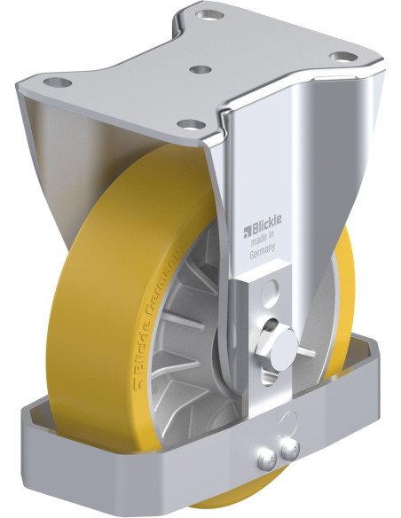 BH-ALTH 162K-FS poliuretano fiksuotas ratukas 160x50 mm