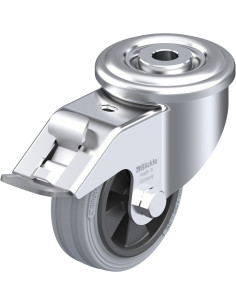 LER-VPP 80G-FI-SG pasukamas ratukas su stabdžiais, 80 mm