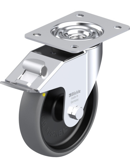 LE-TPA 160G-FI-ELS antistatinis pasukamas ratukas su