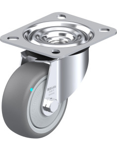 LE-TPA 80KFD pasukamas ratukas, 80 mm, guma