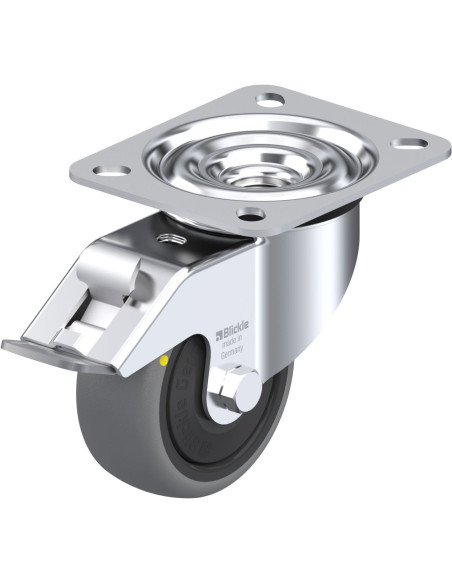 LE-TPA 80KF-FI-ELS antistatinis pasukamas ratukas su