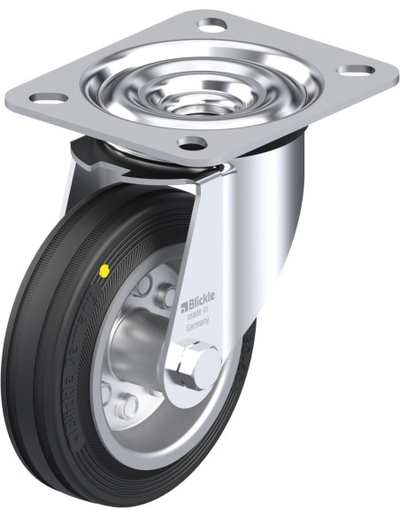 LE-VE 100R-EL antistatinis pasukamas ratukas 100 mm