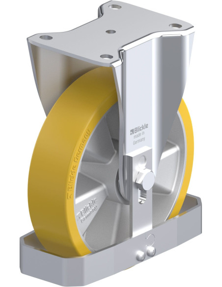 BH-ALTH 200K-FS poliuretano fiksuotas ratukas 200x50 mm