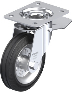 LE-VE 150R-ST pasukamas ratukas su stabdžiais, 150 mm