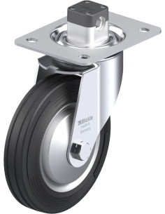 LE-VE 160R-CS11-FA pasukamas ratukas su stabdžiais, 160 mm