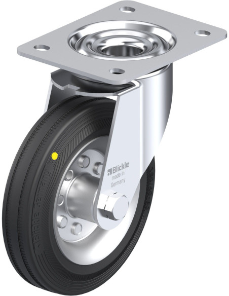 LE-VE 160R-EL antistatinis pasukamas ratukas