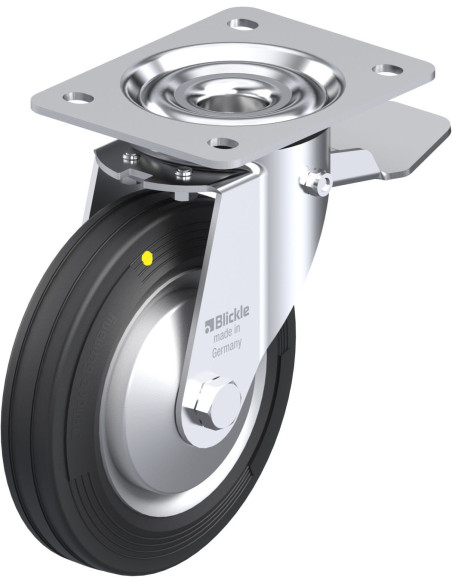 LE-VE 160R-ST-EL-FA antistatinis ratukas su stabdžiais